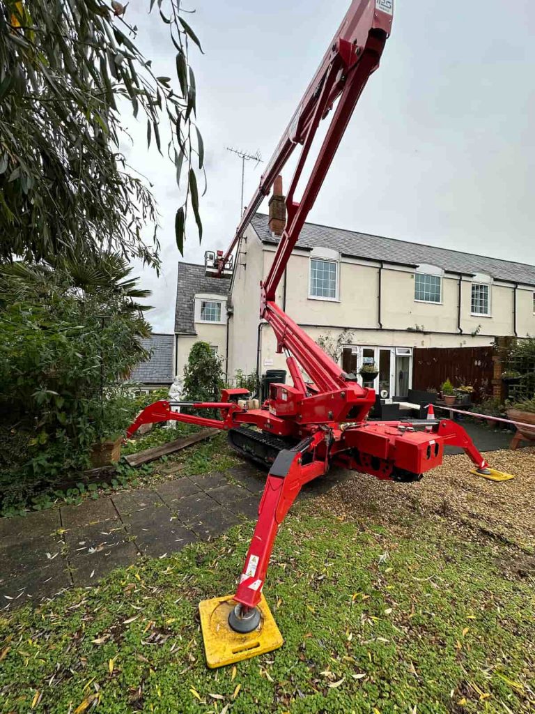 Cherry Picker Roof Tile Repair
